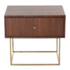 Bedside Table With Drawer Modern Side Table Small Apartment Furniture Nightstand