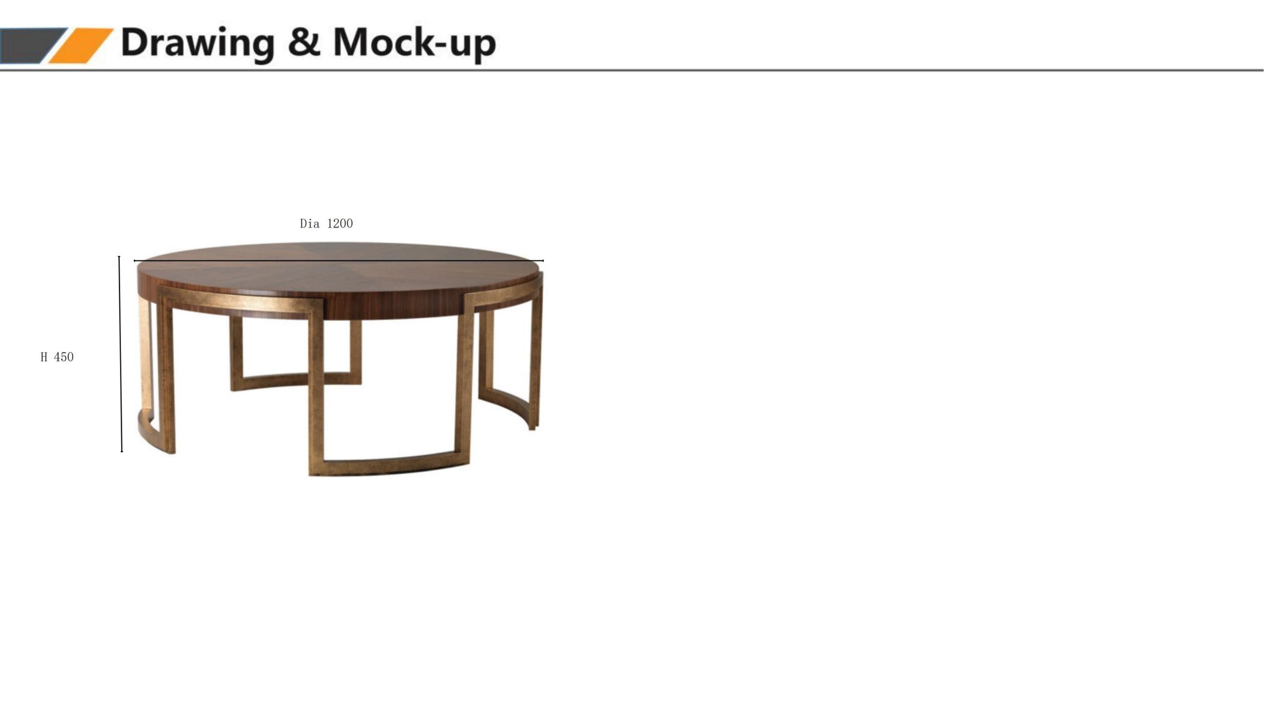 Contemporary Coffee Table Round Cocktail Table Hotel Suppliers