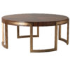 Contemporary Coffee Table Round Cocktail Table Hotel Suppliers