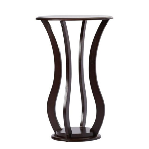 Curved Legs Design Round Plant Stand Accent Table Hotel Furniture