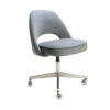 Hotel Elegant High Quality Luxury Comfortable Executive Armless Chair with Swivel Base