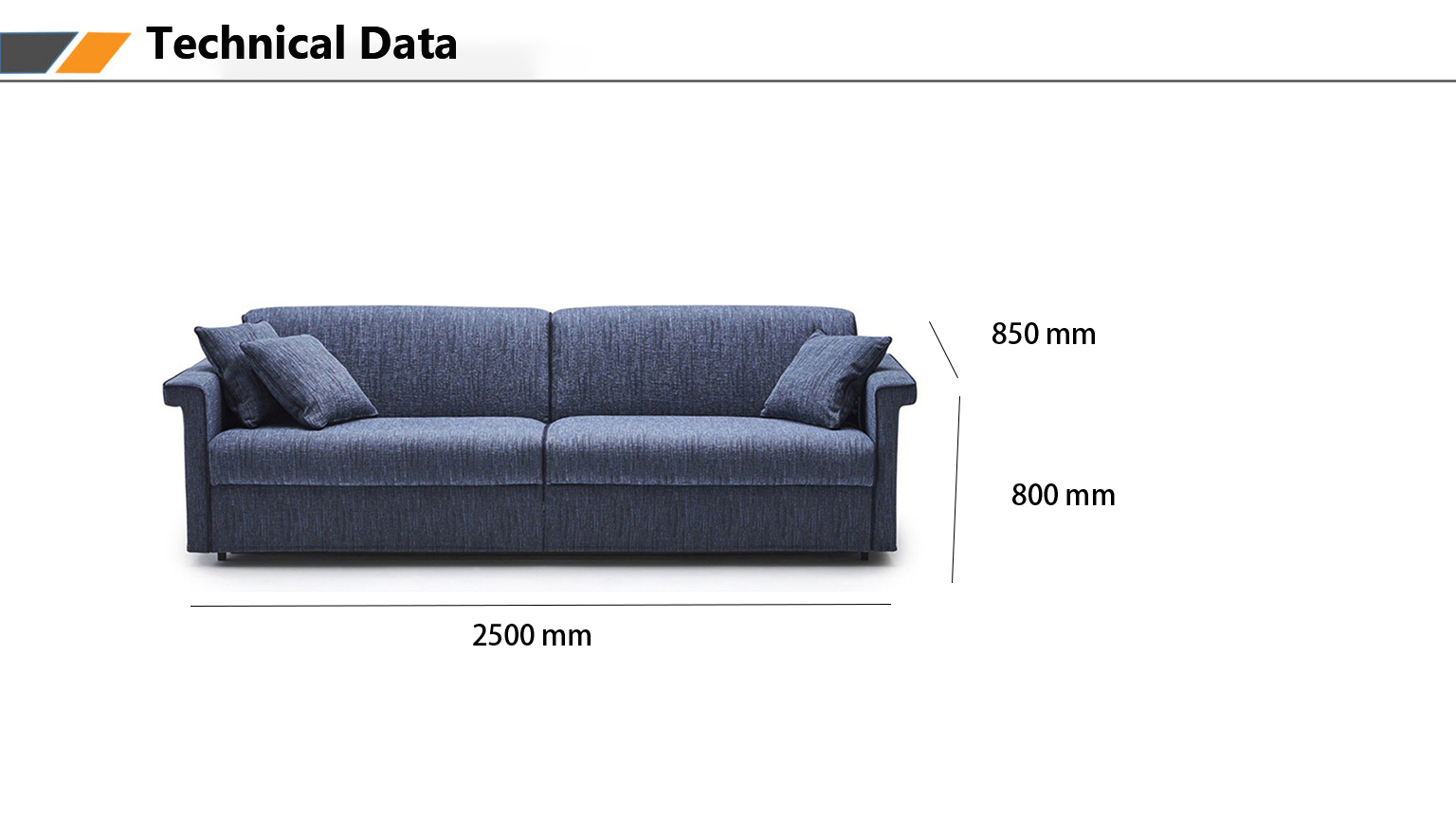 Fabric Upholstered 	Loveseat Hotel Living Room Sofa Furniture