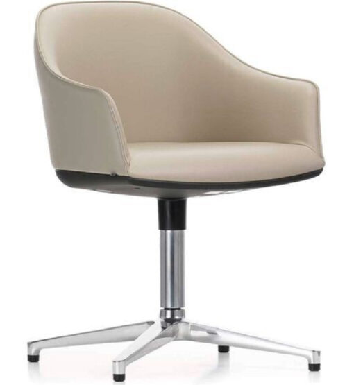 Mold Foam Arm Chair Swivel Height Adjustable Writing Chair Hotel Furniture Softshell Chair