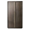 Hotel Bed Room Double-Door Cabinets Wardrobe Against The Wall Storage Locker Custom