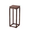 Hotel Furniture Set Teak Display Stand Flower Rack Shelf Quaint Wood Holder